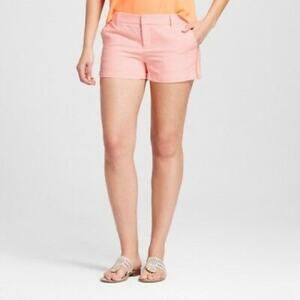 MERONA • Tweed Neon Orange Shorts